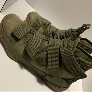 Green LeBron James shoes